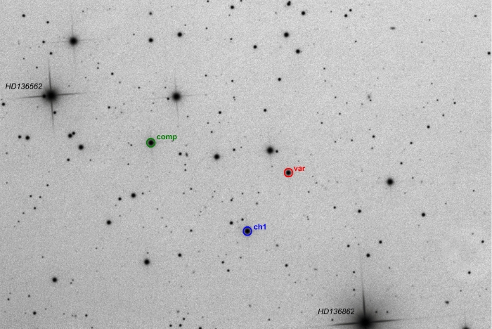 チャート - PS Boo, JD 2460128.36374