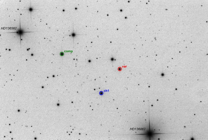 チャート - PS Boo, JD 2460129.36398