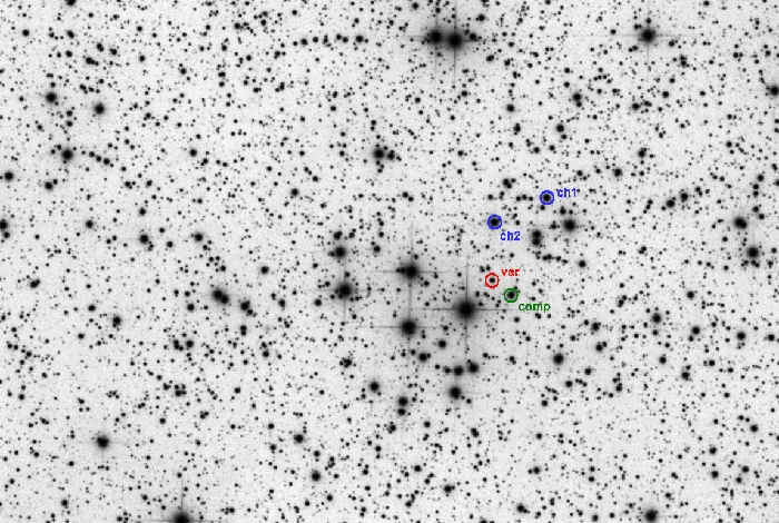 チャート - ZTF J204145.35+531809.0, JD 2460140.36918