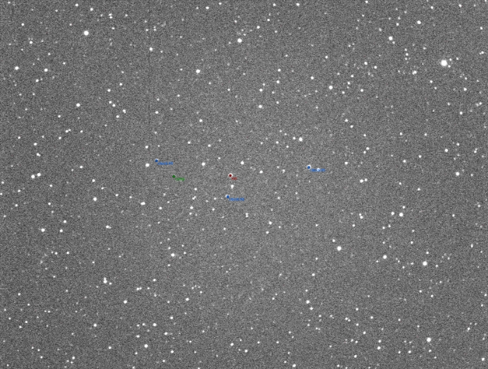 チャート - GM Dra, JD 2460180.28477