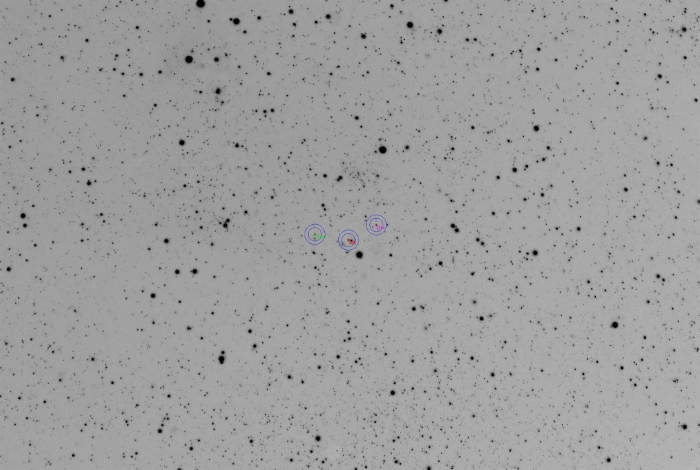 チャート - V0959 Cep, JD 2460208.25708