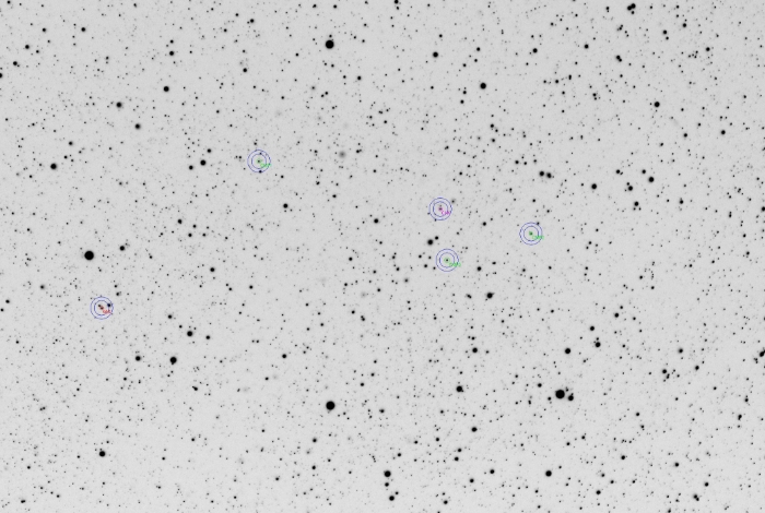 チャート - NSVS 2048817, JD 2460319.24101