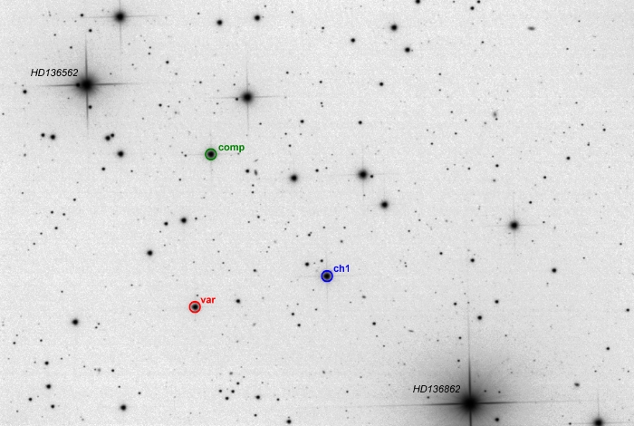 チャート - CzeV2569, JD 2460412.34075