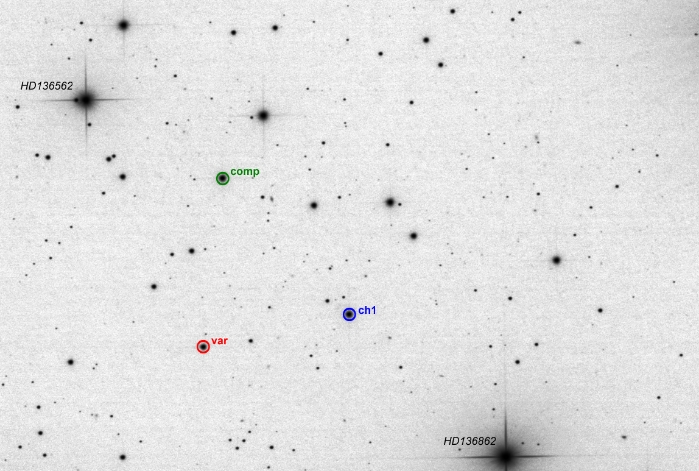 チャート - CzeV2569, JD 2460409.31052