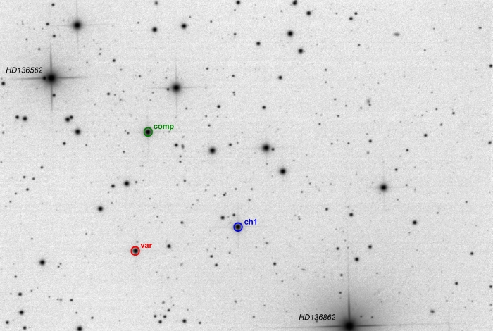 チャート - CzeV2569, JD 2460413.32175