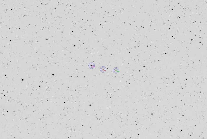 チャート - GM Dra, JD 2460520.42444