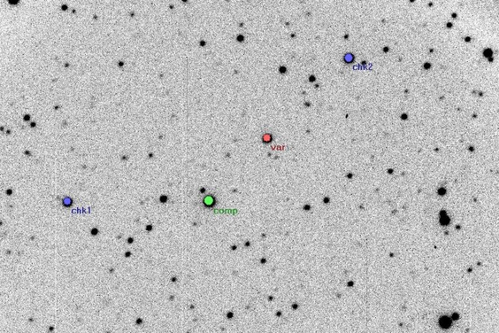 チャート - CT Tau, JD 2455263.34629