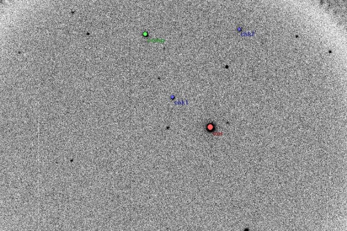 チャート - UZ Leo, JD 2455279.39538