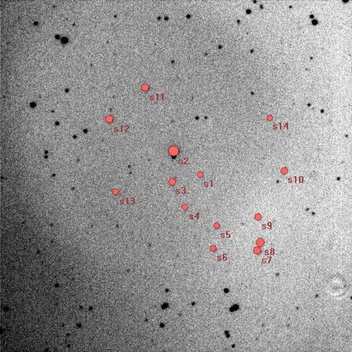 チャート - V1517 Her, JD 2455284.44705