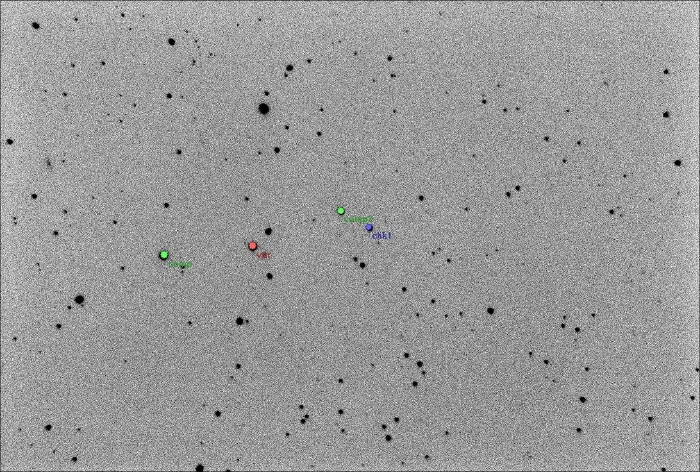 チャート - XO-4, JD 2455294.28453