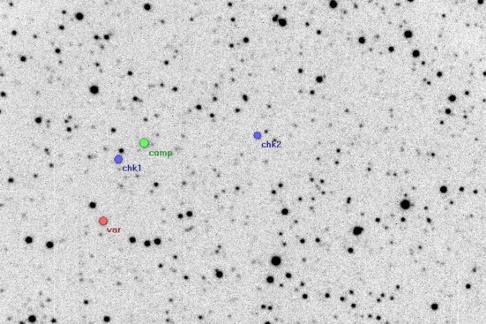 チャート - V2240 Cyg, JD 2455447.28930