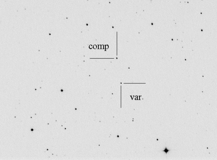 チャート - AH Tau, JD 2454116.20430