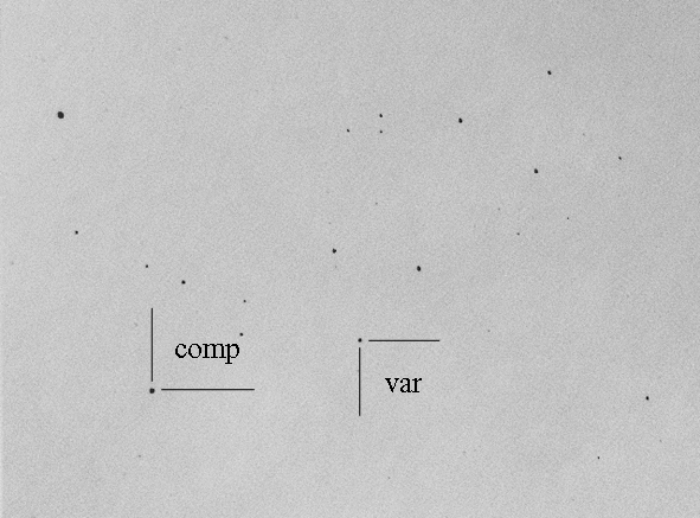 チャート - CE Leo, JD 2454190.27344