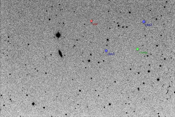 チャート - RV CVn, JD 2454172.54709