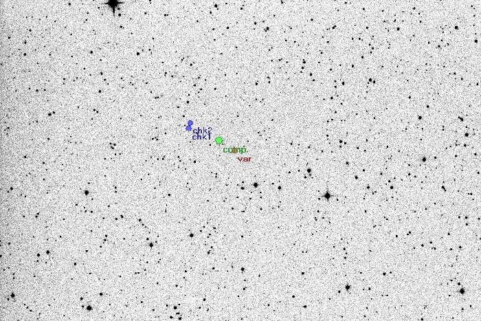 チャート - IT Cas, JD 2454776.36961