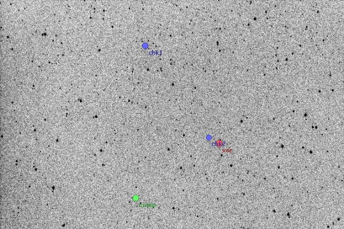チャート - WX Cep, JD 2455192.16355