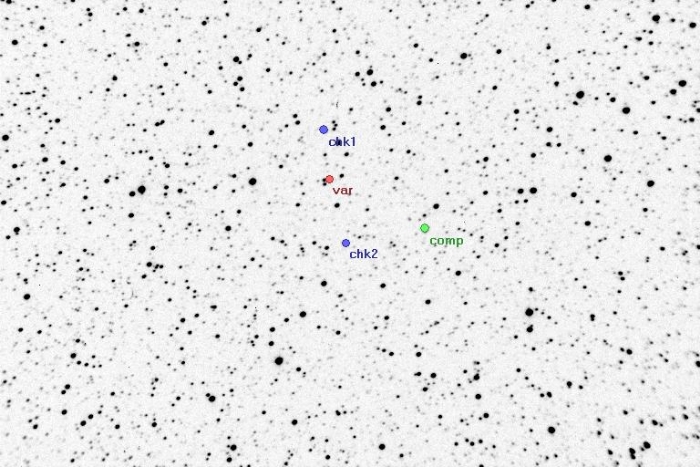 チャート - V1141 Cyg, JD 2455830.25359