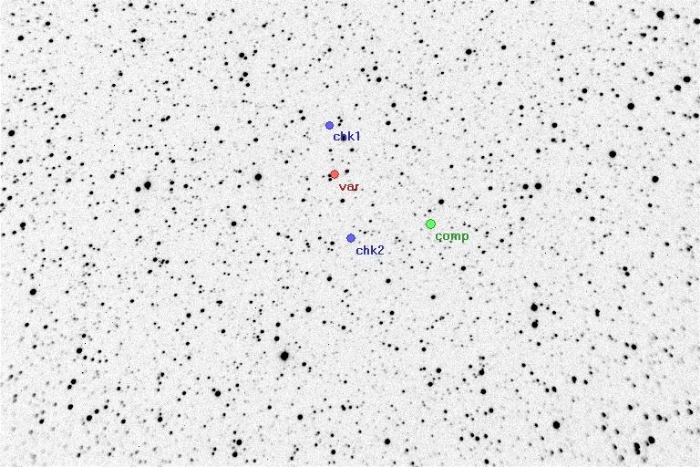 チャート - V1141 Cyg, JD 2455830.25503