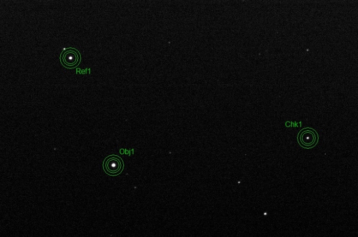 チャート - DF CVn, JD 2456397.41516