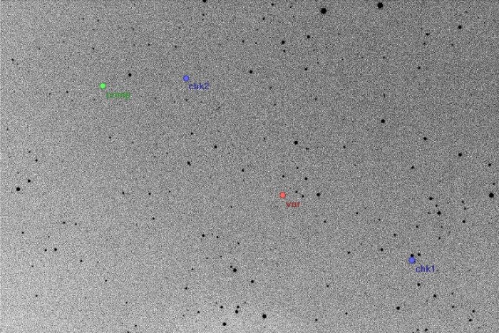 チャート - AS CrB, JD 2456409.33094