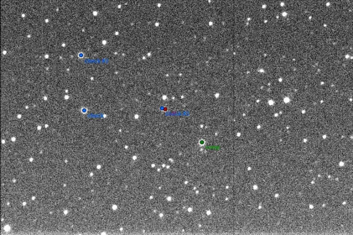 チャート - MW Cas, JD 2456897.51195