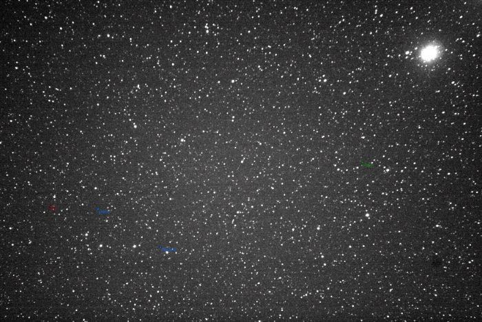 チャート - XZ CMi, JD 2457070.30003