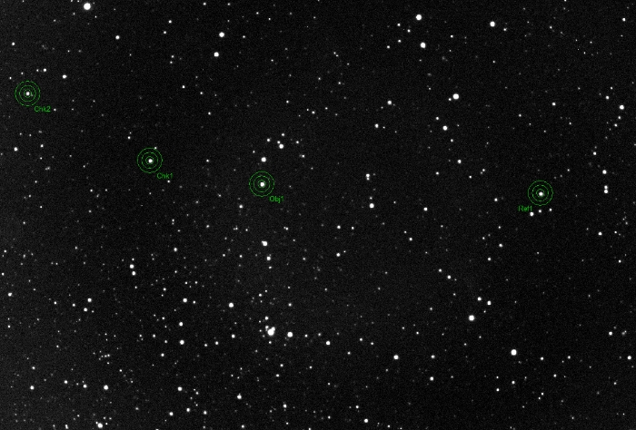 チャート - V1018 Cas, JD 2457021.38211