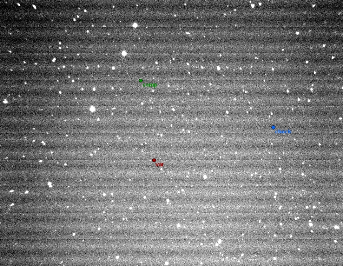 チャート - V0574 Lyr, JD 2457132.51293