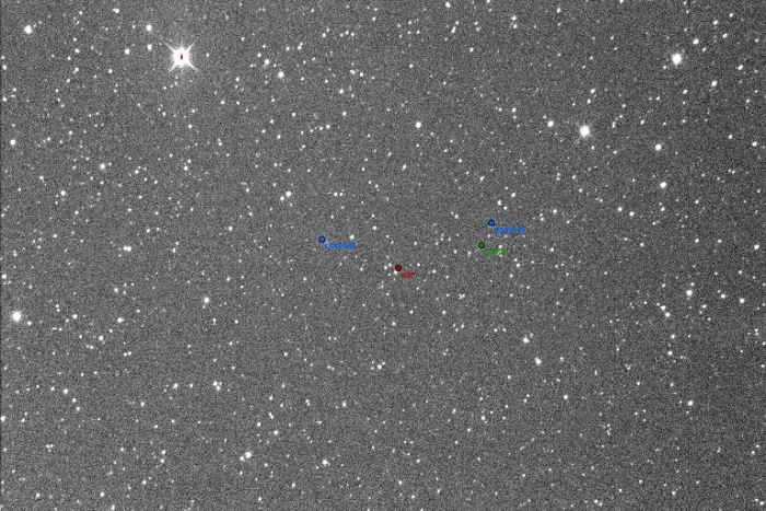 チャート - V0523 Cas, JD 2457623.43064