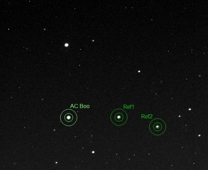 チャート - AC Boo, JD 2457513.31600