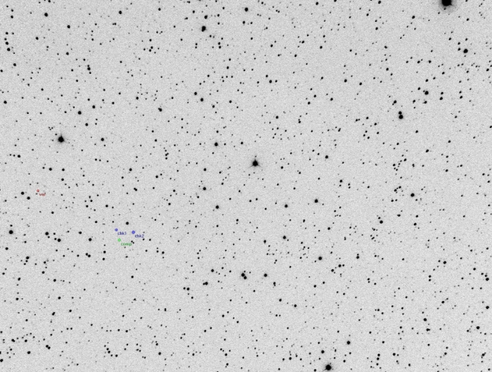 チャート - 2MASS J00042675+3913273, JD 2458042.22949