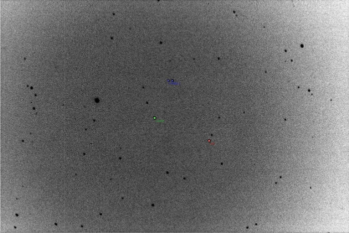 チャート - CM Dra, JD 2458217.27656