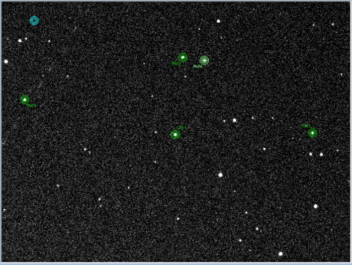 チャート - CE Leo, JD 2458215.30582