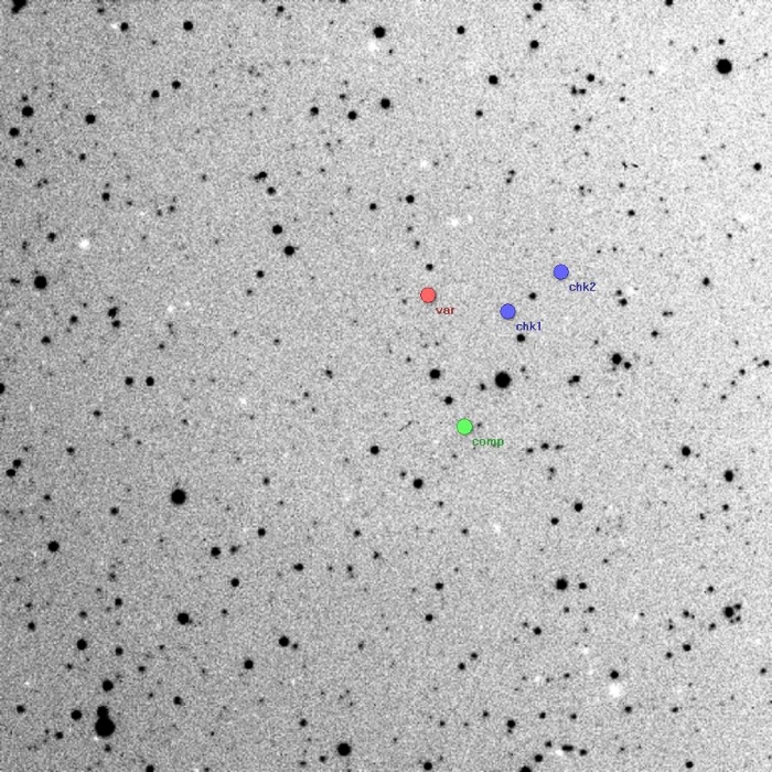 チャート - XY Leo, JD 2455623.43475