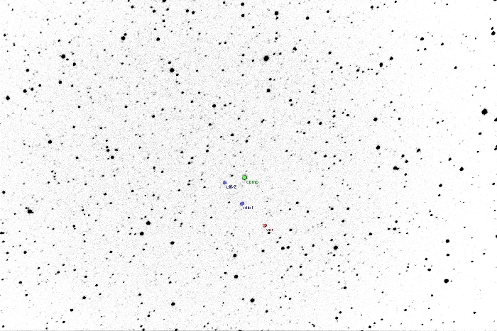 チャート - DK Sge, JD 2458344.31398