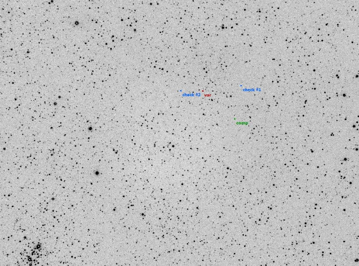 チャート - BU Cas, JD 2458381.53243