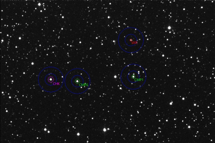 チャート - CzeV1610, JD 2458578.47606