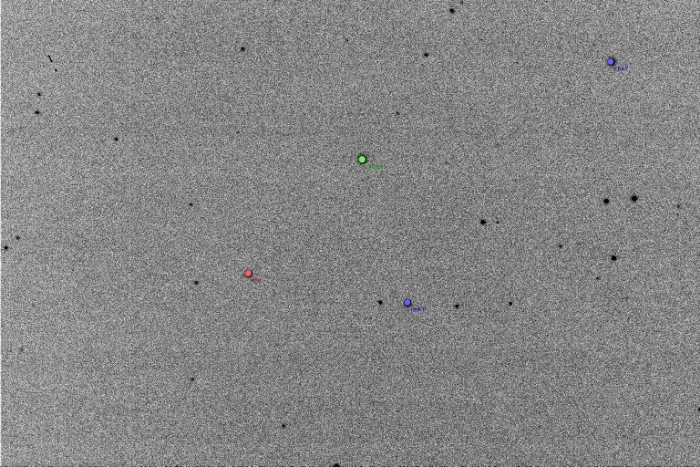 チャート - CE Leo, JD 2455653.41727