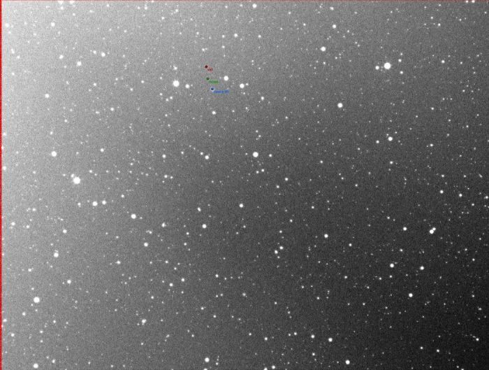 チャート - QZ Leo, JD 2459260.45911