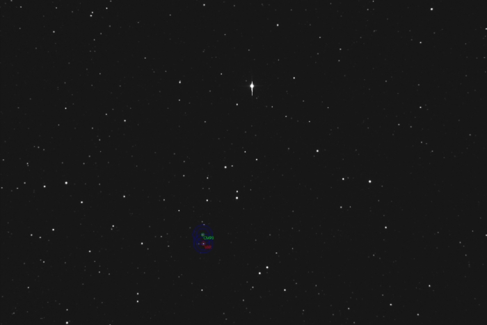 チャート - NS Cep, JD 2459174.16604