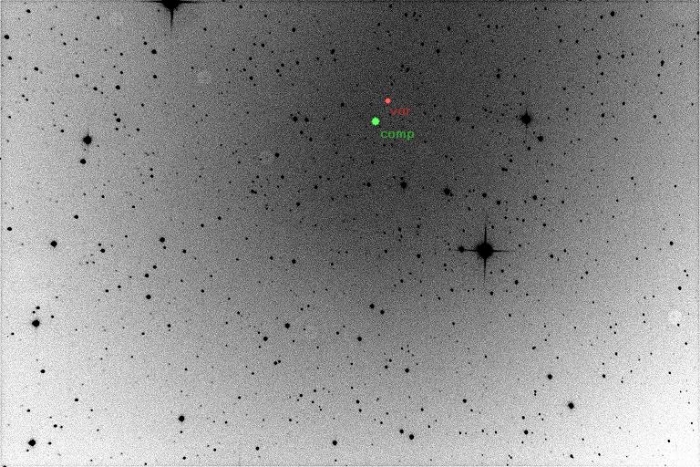 チャート - CzeV241, JD 2455670.38392
