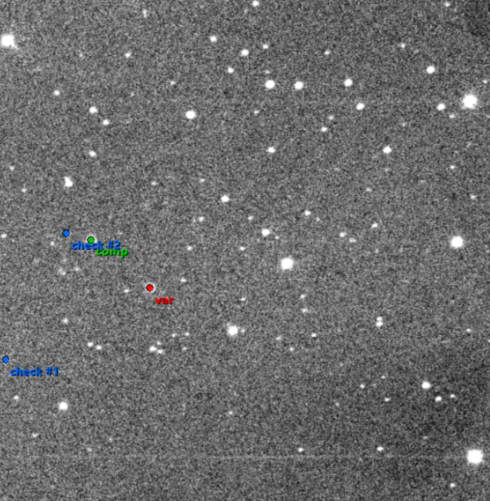 チャート - AH Tau, JD 2459514.52080