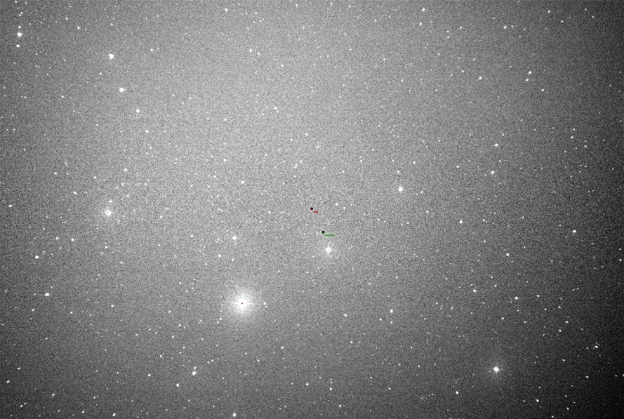 チャート - RZ Tau, JD 2459959.25343