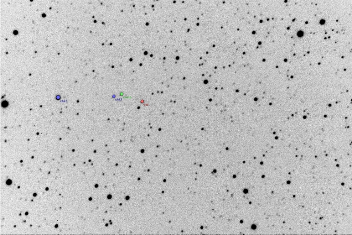 チャート - V2240 Cyg, JD 2455728.40565