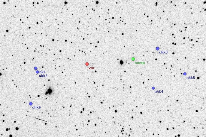 チャート - HAT-P-8, JD 2455071.29587