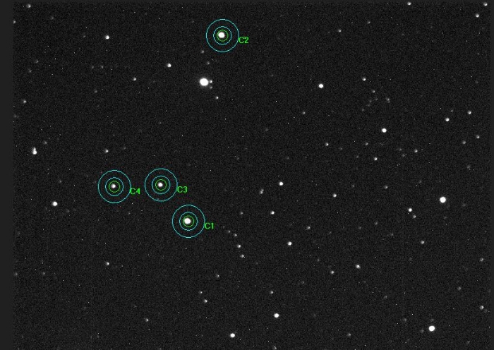 チャート - HAT-P-8, JD 2455086.63500