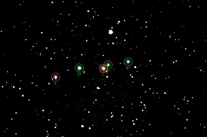 チャート - XO-4, JD 2455533.52238