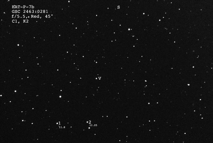 チャート - HAT-P-9, JD 2455543.66708