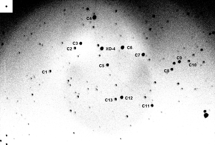 チャート - XO-4, JD 2455504.68035