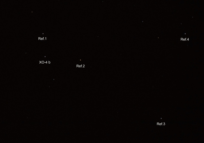 チャート - XO-4, JD 2455888.33200